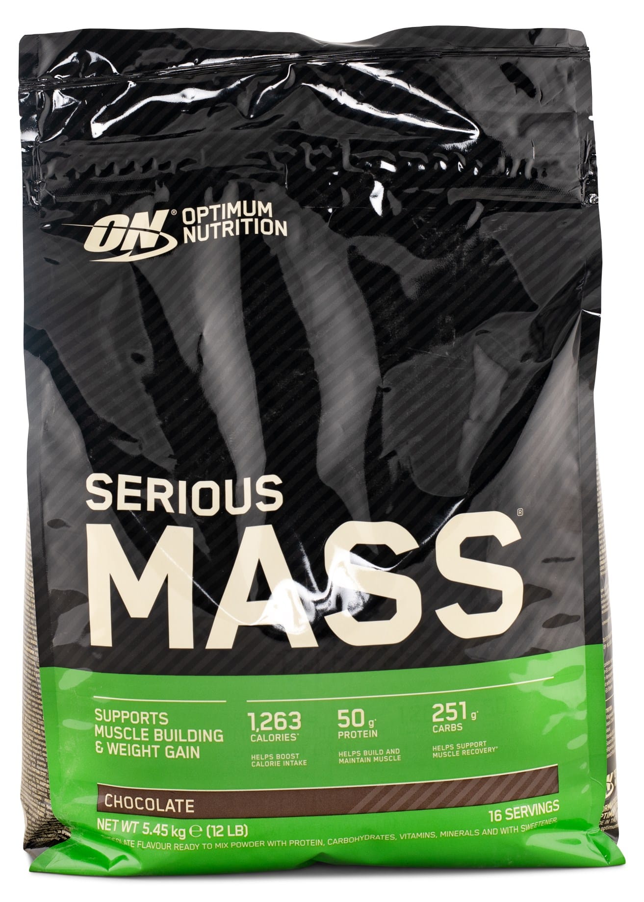 Serious mass har massa kolhydrader och protein