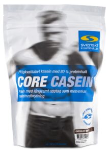 Core kasein från svenskt kosttillskott